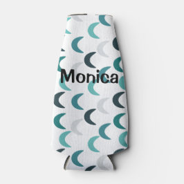 Blauwe Agaat Crescents Flesjeskoeler