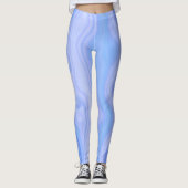 Blauwe Agaat Lagen Leggings (Voorkant)