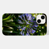 Blauwe Agapanthus bloemen telefoonhoesje Case-Mate iPhone Case (Achterkant (horizontaal))
