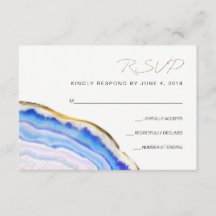 Blauwe Agate RSVP