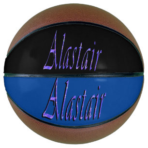 Blauwe Alastair naam, basketbal