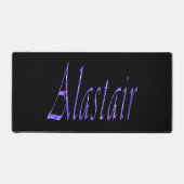 Blauwe Alastair naam, bureaumat (Voorkant)