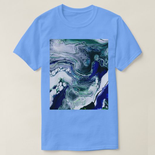 Blauwe Alchemist T-shirt (Design voorkant)