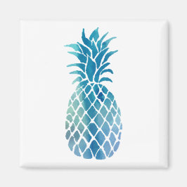 blauwe ananas magneet