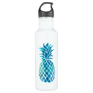 blauwe ananas waterfles