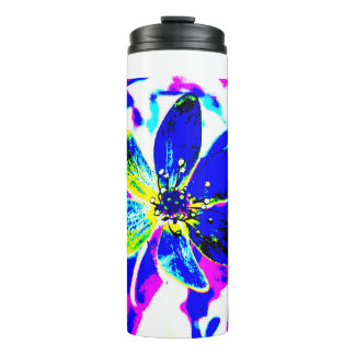blauwe anemone thermosbeker