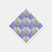 Blauwe Anemones Servet (Hoek)