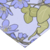 Blauwe Anemones Tafelkleed (Gekanteld)