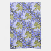 Blauwe Anemones Theedoek (Verticaal)