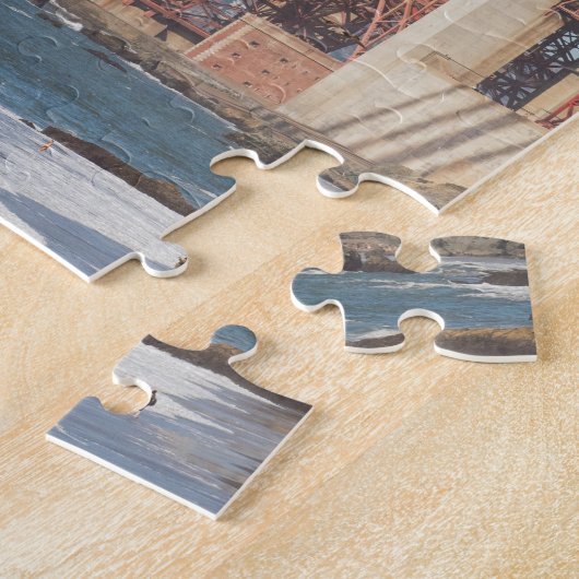 Blauwe Angels aan de Golden Gate Bridge Legpuzzel (Zijkant)