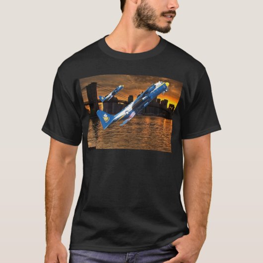 BLAUWE ANGELS C-130 IN JATO T-SHIRT (Voorkant)
