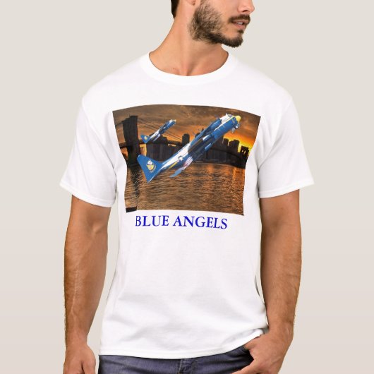 BLAUWE ANGELS C-130 IN JATO T-SHIRT (Voorkant)