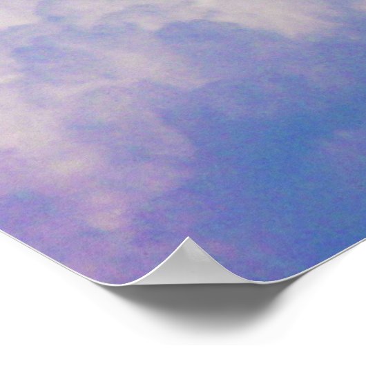 Blauwe Angels in het Poster van de wolken (Hoek)