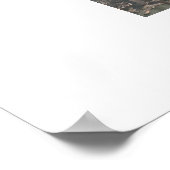 Blauwe Angels over de Twin Towers Poster (Hoek)