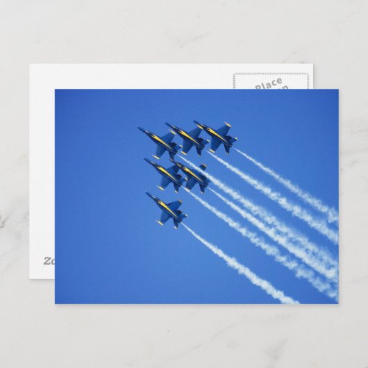 Blauwe Angels vliegt in 2006 Vloot week 2 Briefkaart (Voorkant / Achterkant)