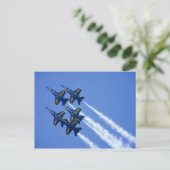 Blauwe Angels vliegt in de loop van 2006 Briefkaart (Staand voorkant)