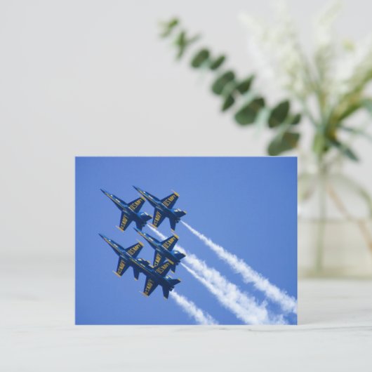 Blauwe Angels vliegt in de loop van 2006 Briefkaart (Staand voorkant)