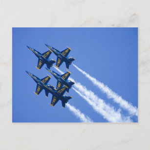 Blauwe Angels vliegt in de loop van 2006 Briefkaart