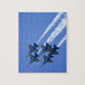 Blauwe Angels vliegt in de loop van 2006 Legpuzzel (Verticaal)