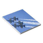 Blauwe Angels vliegt in de loop van 2006 Notitieblok (Schuin)