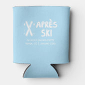 Blauwe Après Ski Bachelorette-feestje Can Koeler (Voorkant)