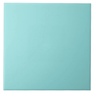 Blauwe Aqua gewone kleur Tegeltje