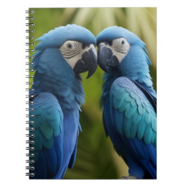 Blauwe Ara Notitieboek