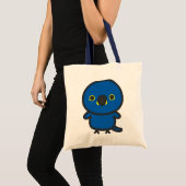 Blauwe ara tote bag (Voorkant (product))