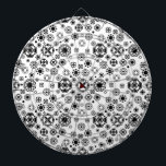 Blauwe Arabische Ecoratieve Curie Dartbord<br><div class="desc">Blauwe Arabische Ecoratieve Curie</div>