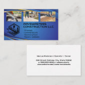 Blauwe Arbeiders | Hoofdaannemer Visitekaartje (Voorkant / Achterkant)