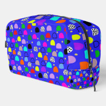 Blauwe Archie toilettas