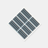 Blauwe Argyle Papieren Servetten | Chic Feest Deco (Hoek)