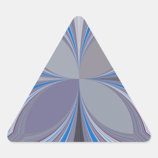 Blauwe Ash Grijs Polka Dot Texture Art Print Sticker (Voorkant)