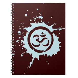 Blauwe Aum Organic Planet Notitieboek Journals