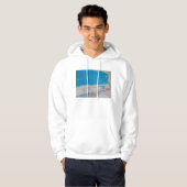 Blauwe auto hoodie (Voorkant volledig)