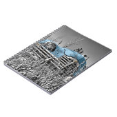  blauwe auto notitieboek (Linkerzijde)