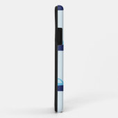 blauwe auto ' s Case-Mate iPhone case (Achterkant/rechts)