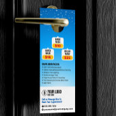 Blauwe Auto Wassen Auto Detailing Auto Reiniging W Deurhanger