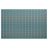 Blauwe auto's stof (Yard (91,4 cm))
