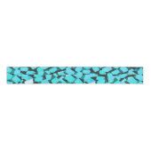 Blauwe Avalanche Grosgrain Lint (Voorkant)