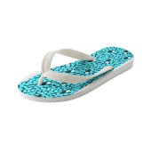 Blauwe Avalanche peuter slippers Kinder Teenslippers (Schuin)