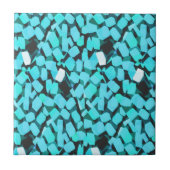 Blauwe Avalanche Tegeltje (Voorkant)