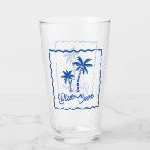 Blauwe Baai Glas (Achterkant)