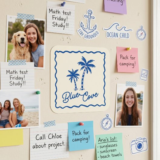 Blauwe Baai Sticker