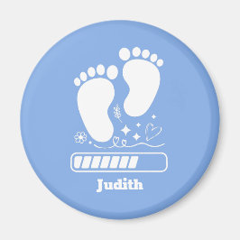 Blauwe Baby-belasting Magneet