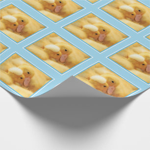Blauwe Baby Cadeaupapier