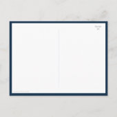 Blauwe Baby Draak Spaanse Bedankt Baby Shower Briefkaart (Achterkant)