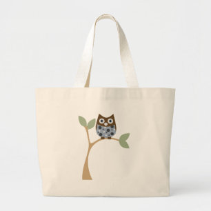 Blauwe Baby Grote Tote Bag