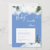 Blauwe Baby het is de Koude Uitnodiging van het Ba (Voorkant)