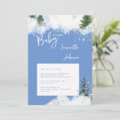 Blauwe Baby het is de Koude Uitnodiging van het Ba (Staand voorkant)